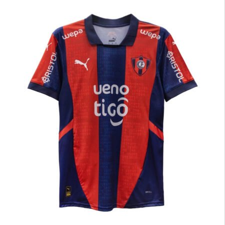 Camisa Cerro Porteño Vermelha 2025/26 Home Masculina