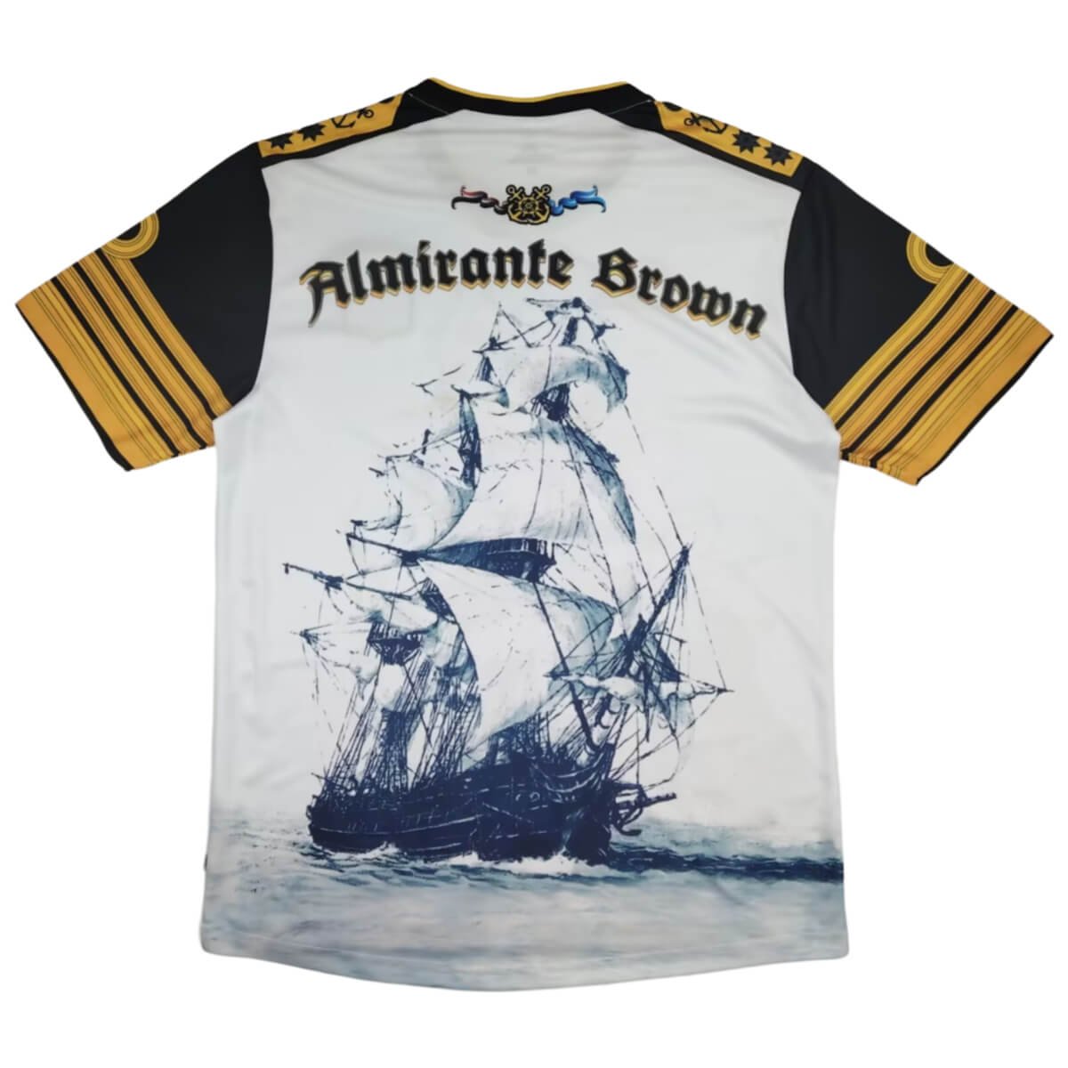 camisa-club-almirante-brown-branca-aniversario-1 Camisa Club Almirante Brown Branca Masculina