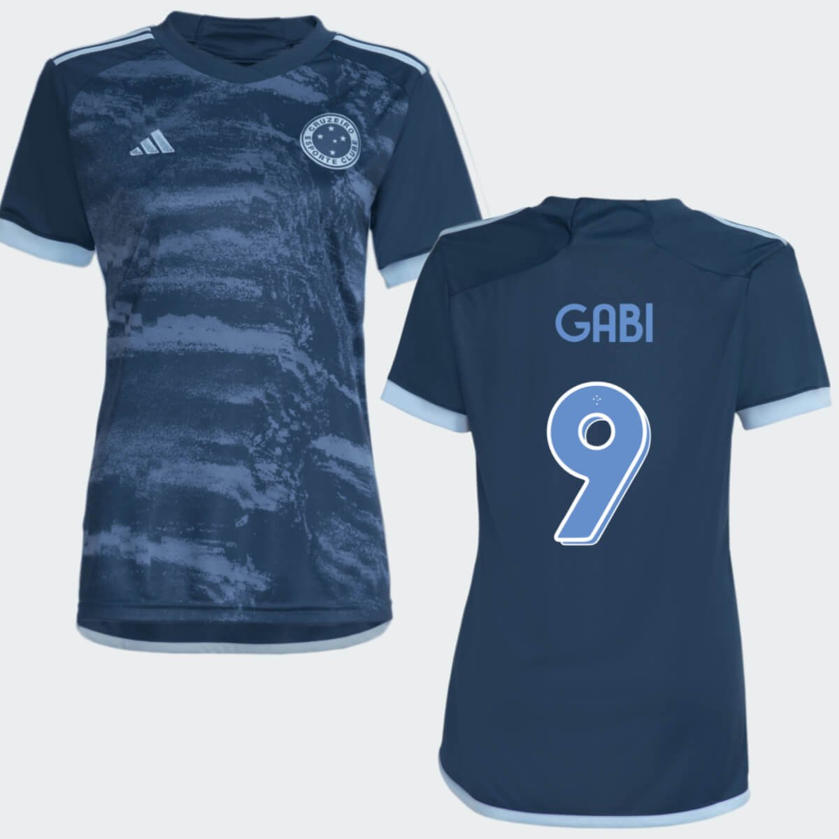 camisa-cruzeiro-gabi-9-azul-escuro-terceira-2024-25-feminina Camisa Cruzeiro GABI #9 Azul Escuro Terceira 2024/25 Feminina