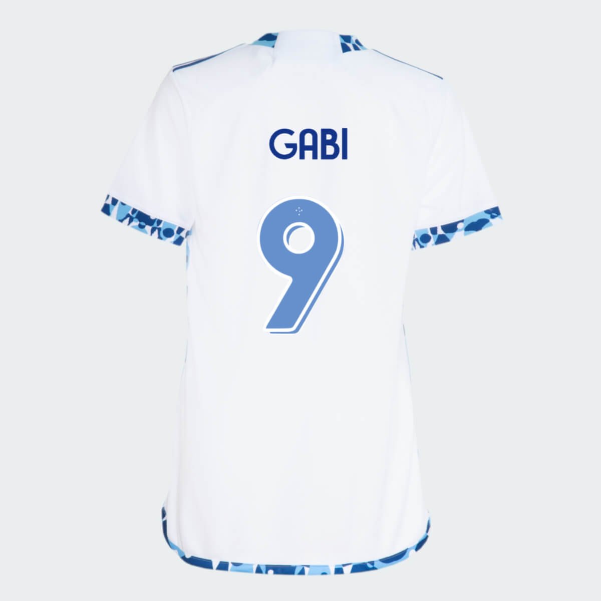 camisa-cruzeiro-gabi-9-branca-reserva-2024-25-feminina- Camisa Cruzeiro GABI #9 Branca Reserva 2024/25 Feminina