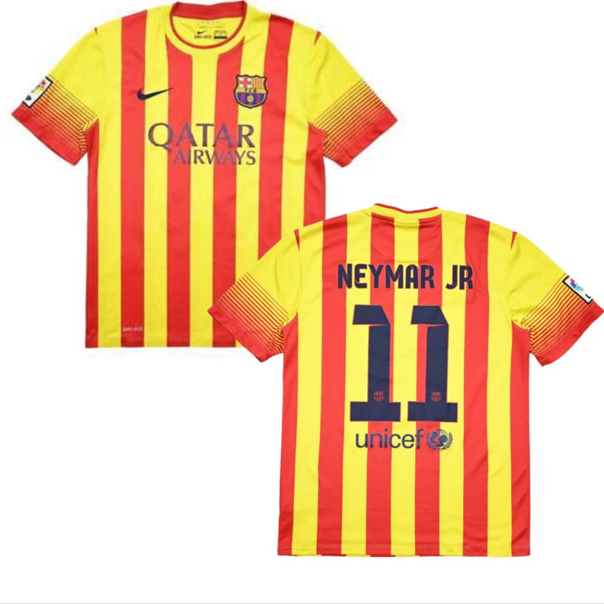 camisa-neymar-jr-barcelona-amarela-away-2013-14-masculina Camisa Neymar JR. #11 Barcelona Amarela 2013/14 Away Masculina