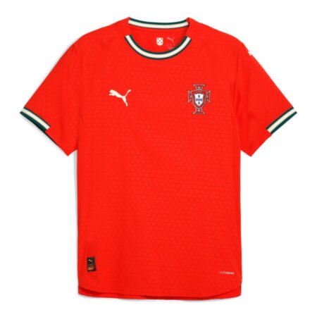 Camisa de Portugal Vermelha Home 2025/26 Masculina