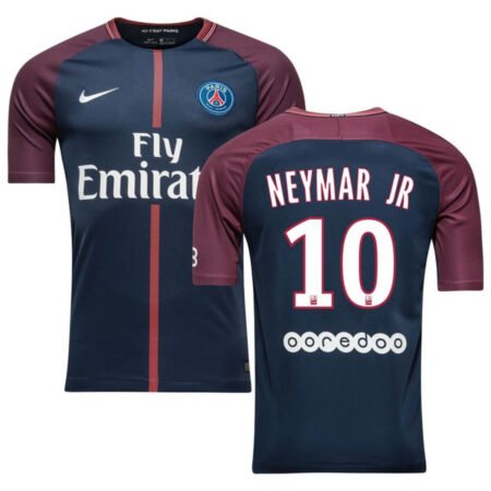 Camisa PSG Neymar JR. #10 Azul Home 2017/18 Masculina