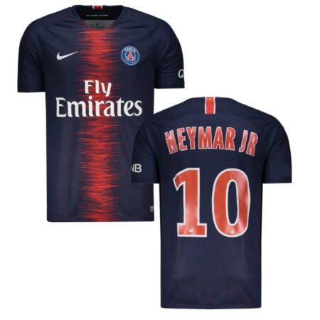 Camisa PSG Neymar JR. #10 Azul Home 2018/19 Masculina