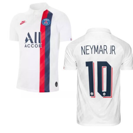 Camisa PSG Neymar JR. #10 Branca 2019/20 Polo Third Masculina