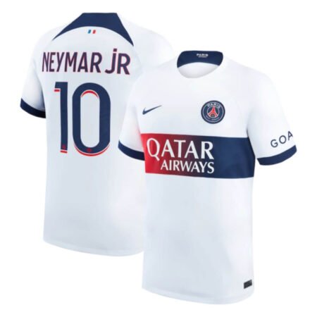 Camisa PSG Neymar JR. #10 Branca Away 2020/21 Masculina