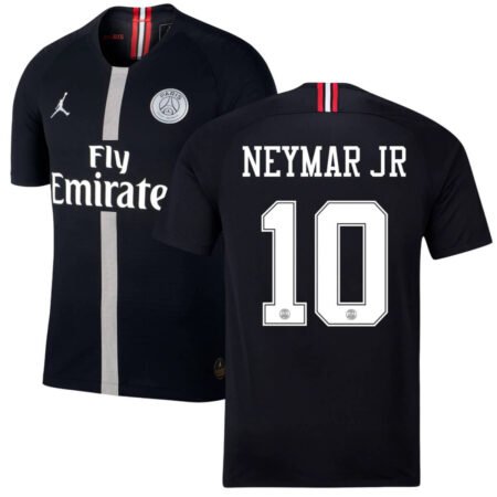 Camisa PSG Neymar JR. #10 Preta 2018/19 IV Masculina