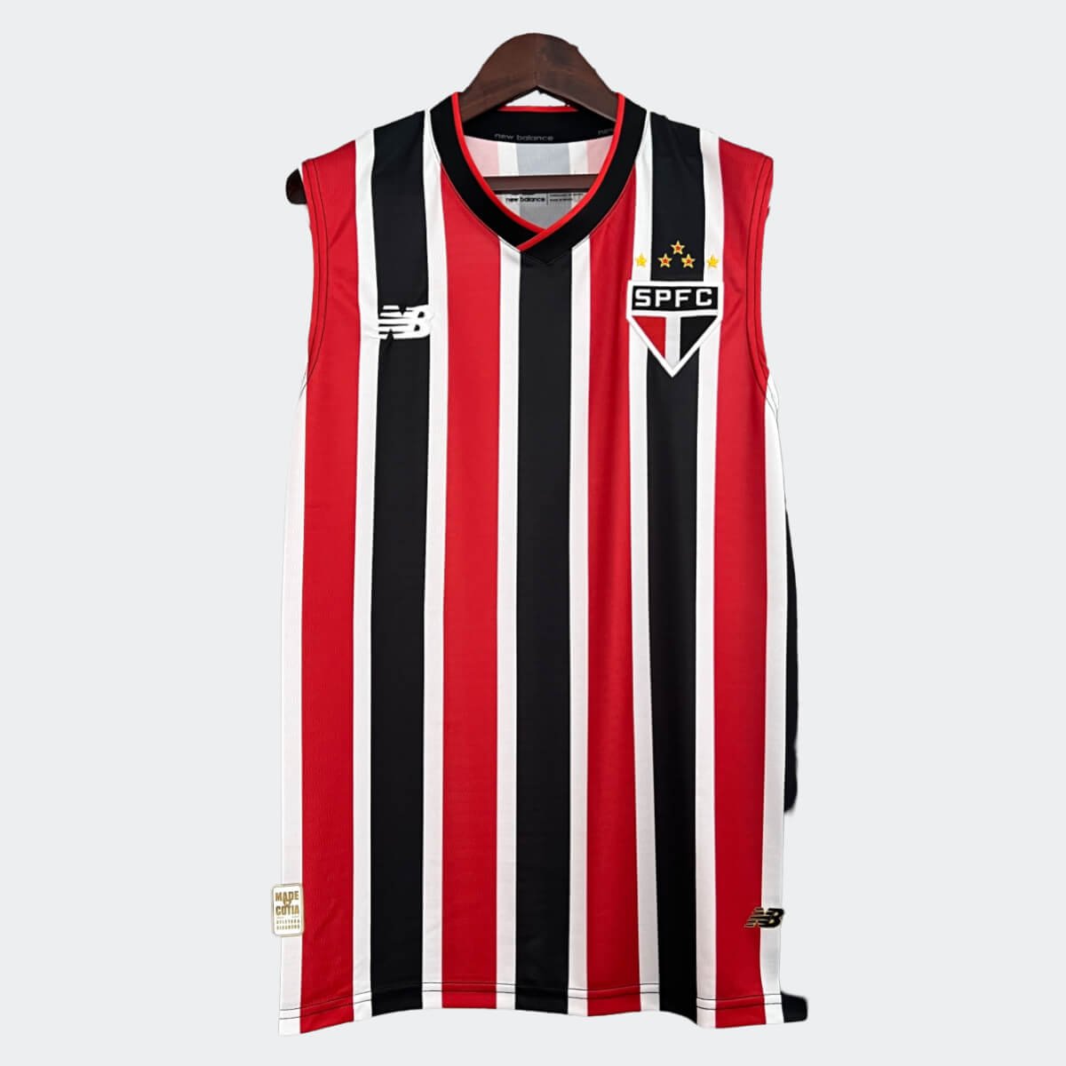 camisa-regata-sao-paulo-tricolor-reserva-2024-25-masculina Camisa Regata São Paulo Tricolor Reserva 2024/25 Masculina