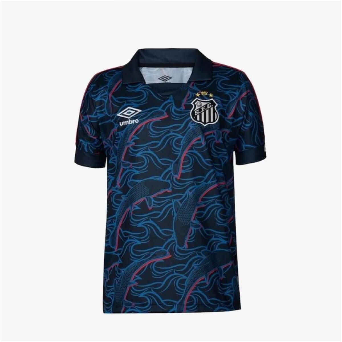 camisa-santos-fc-azul-thrid-2023-24-masculina-2 Camisa Santos FC Azul Third 2023/24 Masculina Sem Patrocínio