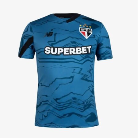 Camisa São Paulo Goleiro Azul 2024/25 Masculina