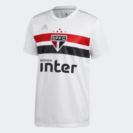 Camisa São Paulo Branca Titular 2020/21 Masculina