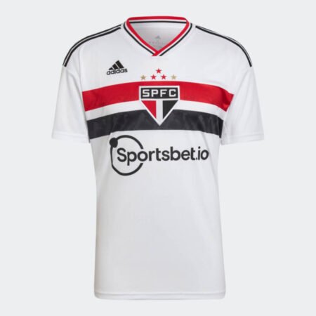 Camisa São Paulo Branca Titular 2022/23 Masculina