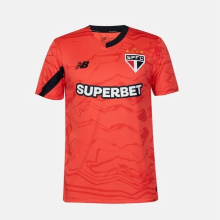 Camisa São Paulo Goleiro Laranja 2024/25 Masculina