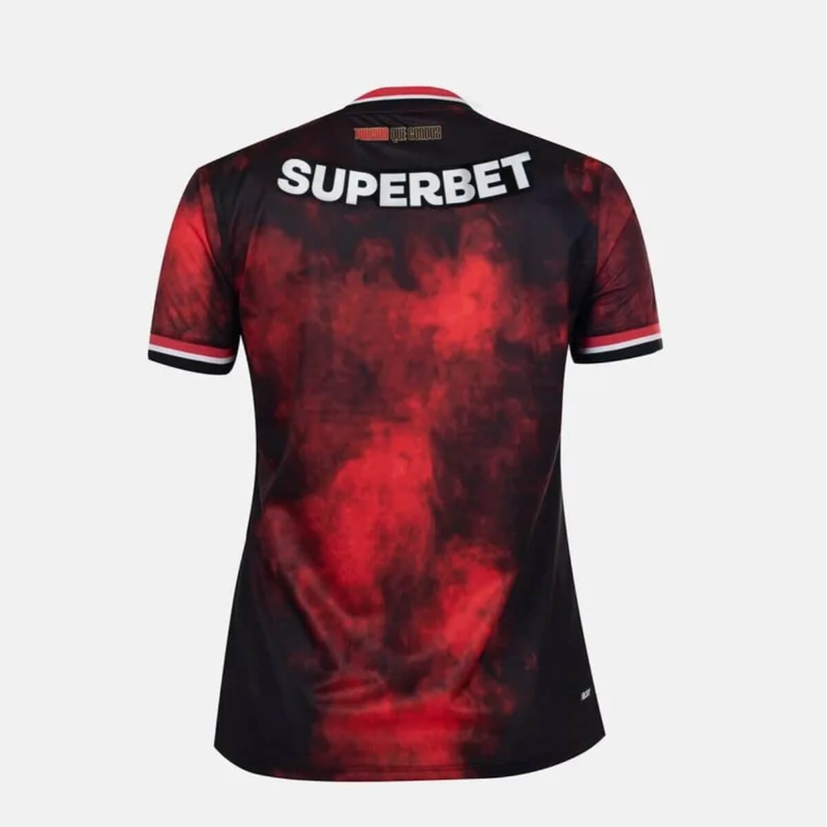 camisa-sao-paulo-terceira-vermelha-2024-25-feminina- Camisa São Paulo Vermelha Terceira 2024/25 Feminina