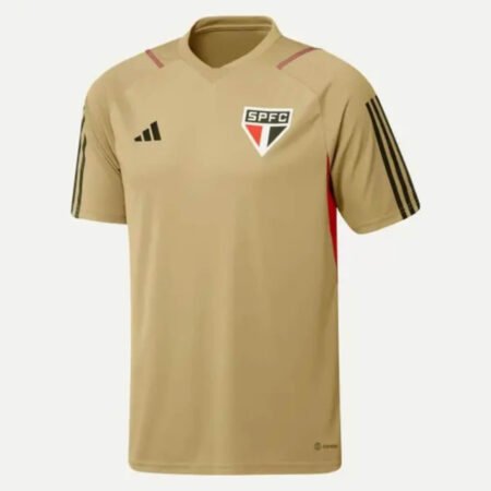 Camisa São Paulo Dourada Treino 2023/24 Masculina