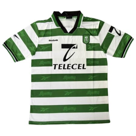 Camisa Sporting CP 1999 Home Telecel Masculina