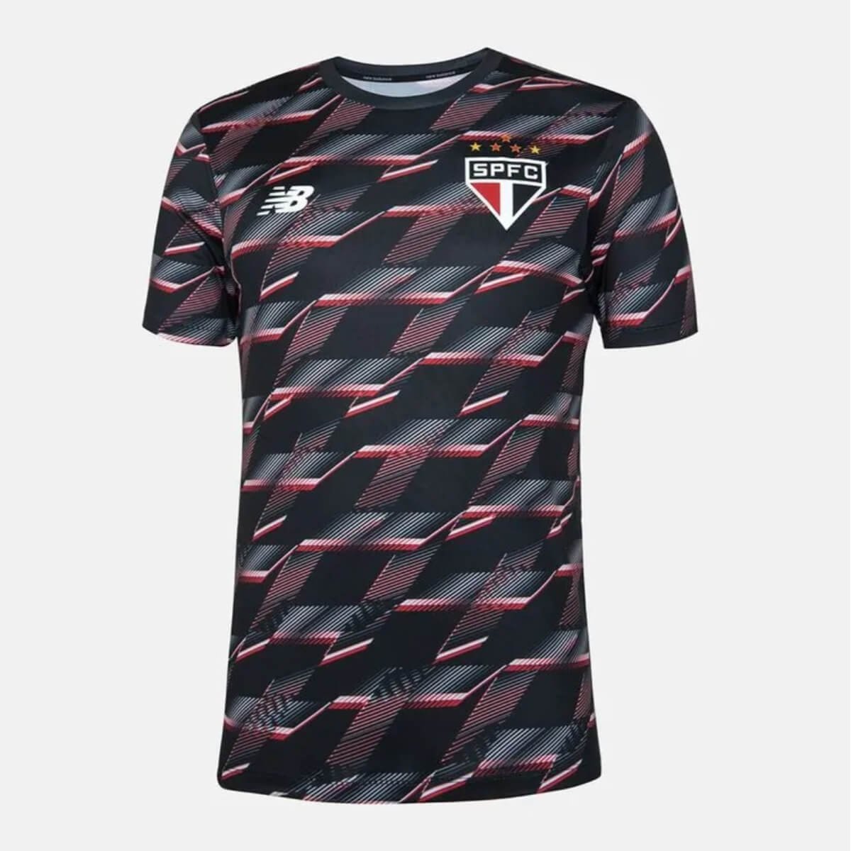 camisa-treino-sao-paulo-preta-2024-25-masculina Camisa São Paulo Treino Preta 2024/25 Masculina