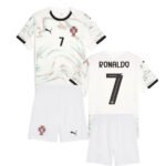 kit-infantil-portugal-cr7-branca-away-2025-26-unissex