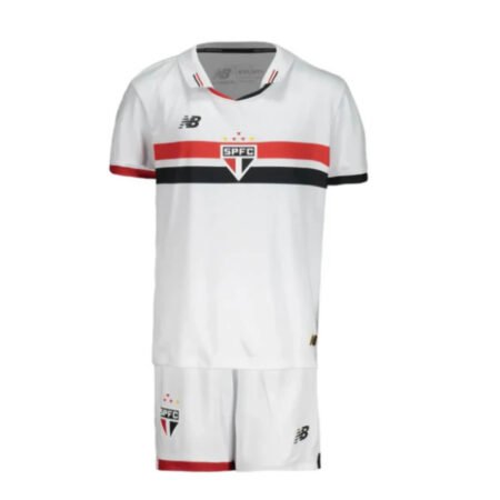 Kit Infantil São Paulo Branca Titular 2024/25 Unissex
