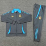 Conjunto Jaqueta Argentina Treino Calça Cinza 2024/25