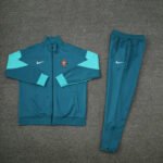 Conjunto Jaqueta Portugal Treino Verde Marinho 2024/25