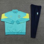 Conjunto Jaqueta do Brasil Azul Calça Azul Treino 2024/25