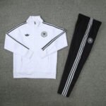 Conjunto Jaqueta e Calça Alemanha Branco Retrô Treino 2024/25