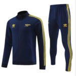 Conjunto Jaqueta e Calça Arsenal Azul Escuro Originals Treino 2024/25