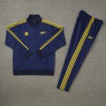 Conjunto Jaqueta e Calça Arsenal Azul Escuro Originals Treino 2024/25