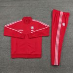 Conjunto Jaqueta e Calça Bayern de Munique Vermelho Treino 2024/25