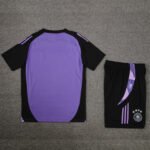 Kit Short e Camisa Alemanha Treino Roxo 2024/25