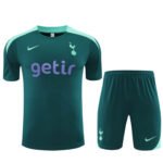 Kit Short e Camisa Tottenham Treino Verde 202/25