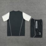 Kit Short e Camisa Juventus Treino Preto 2023/24