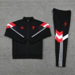 Conjunto Jaqueta e Calça Man Utd Originals Preto Treino 2024/25
