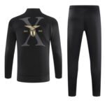 Conjunto Jaqueta e Calça Lazio Treino Preto 2023/24