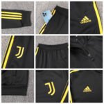 Conjunto Jaqueta e Calça Juventus Treino Preto 2023/24