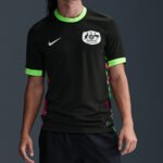 Camisa Seleção da Austrália 2025-26 Away Verde Escuro Masculina