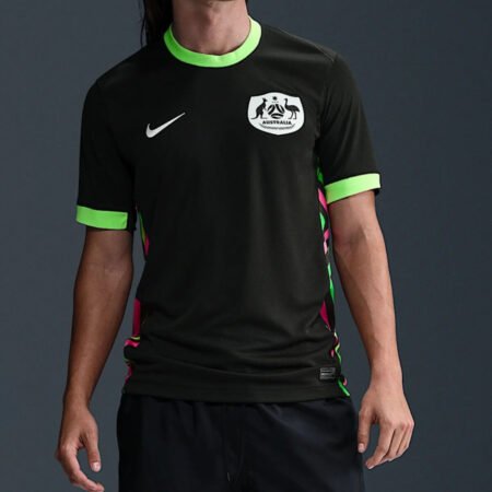 Camisa Seleção Austrália Verde Escuro 2025/26 Away Masculina