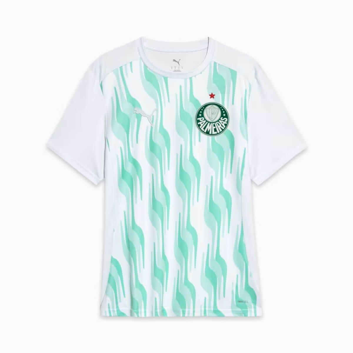 Camisa-palmeiras-pre-jogo-azul-branco-2025-26-masculina Camisa Palmeiras Pré-jogo Branco/Azul 2025/26 Masculina