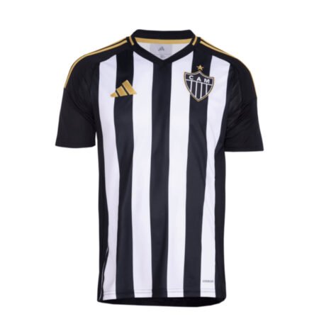 Camisa Atlético Mineiro Preta 2025/26 Titular Masculina