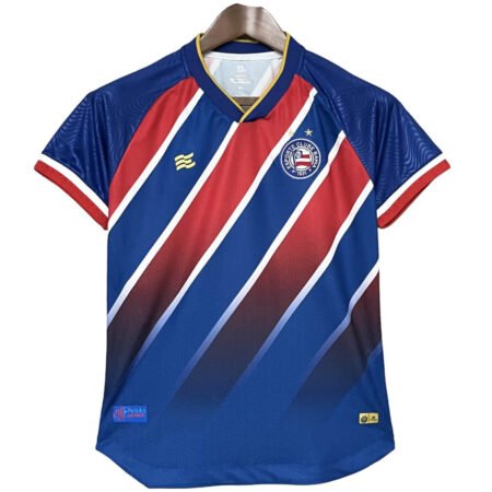 Camisa Bahia EC Tricolor 2024/25 Reserva Feminina