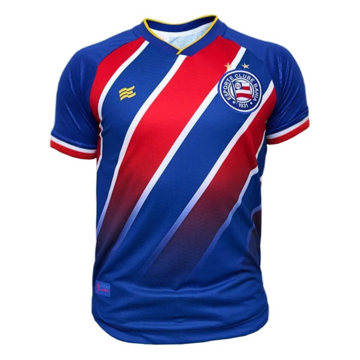camisa-bahia-tricolor-2024-25-reserva-masculina Camisa Bahia EC Tricolor 2024/25 Reserva Masculina