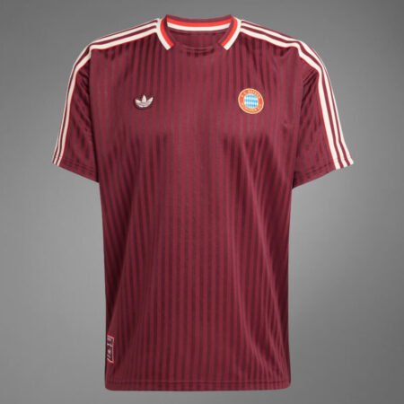 Camisa FC Bayern Icon Adidas Originals Vermelha 2025 Masculina