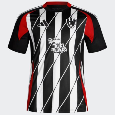 Camisa Club de Cuervos Preta 2025/26 Home Masculina