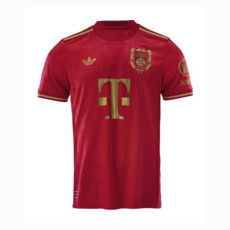 Camisa FC Bayern 125 Anos Vermelho 2025/26 Masculina
