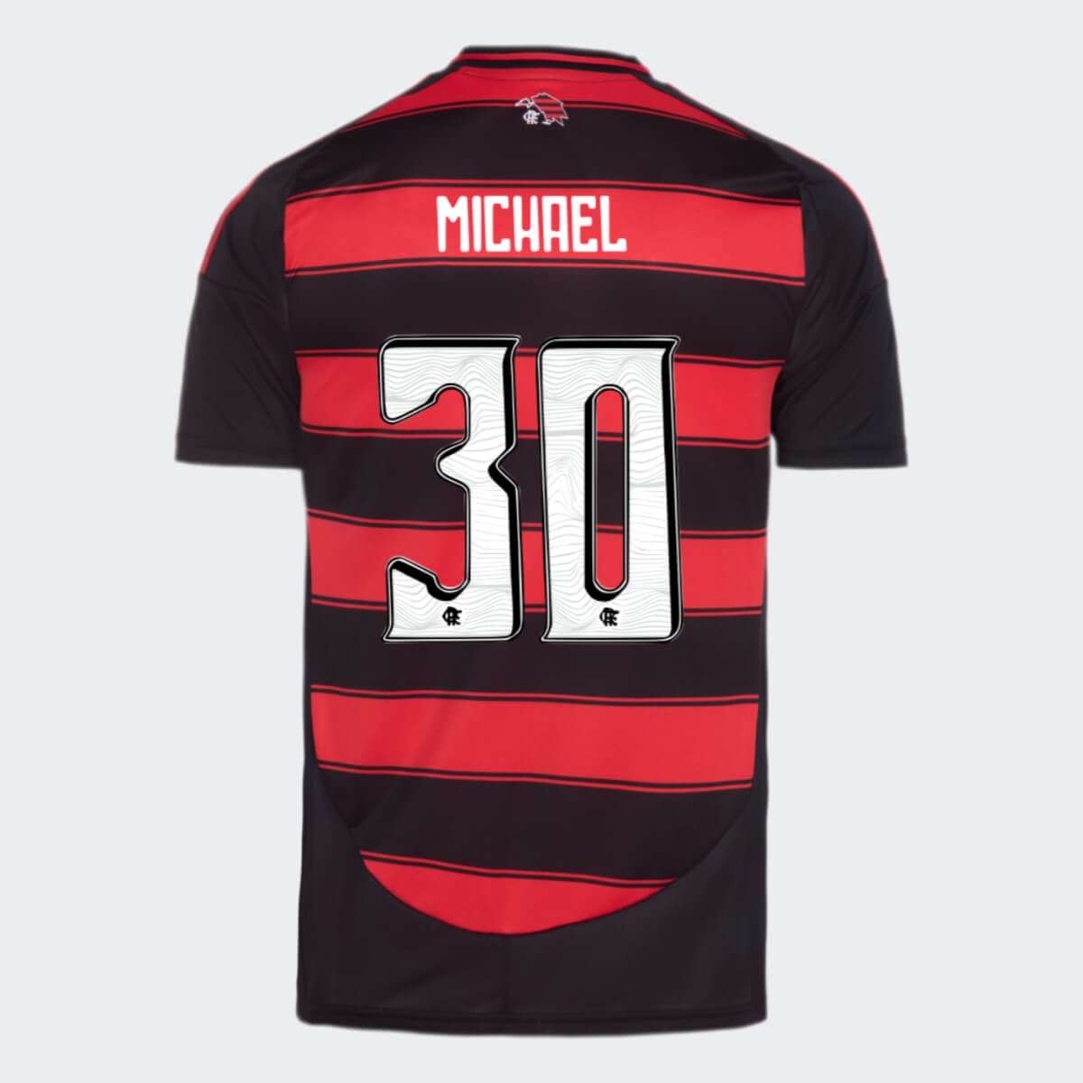 camisa-flamengo-vermelha-2025-26-michael-30-titular-masculina Camisa Flamengo Vermelha Michael #30 2025/26 Titular