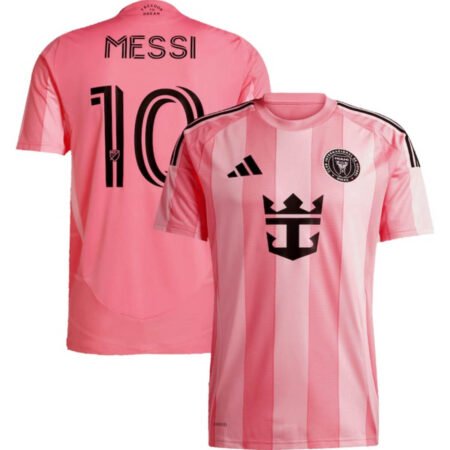 Camisa Inter Miami Rosa Messi #10 2025/26 Home Masculina