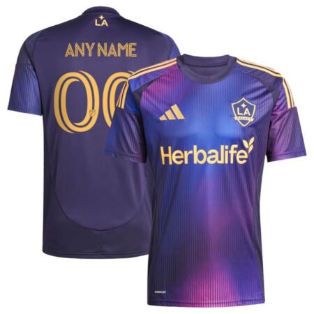 Camisa LA Galaxy Roxo 2025/26 Away Masculina
