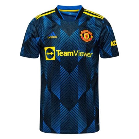 Camisa Manchester United Azul Escuro 2021/22 Third Masculina
