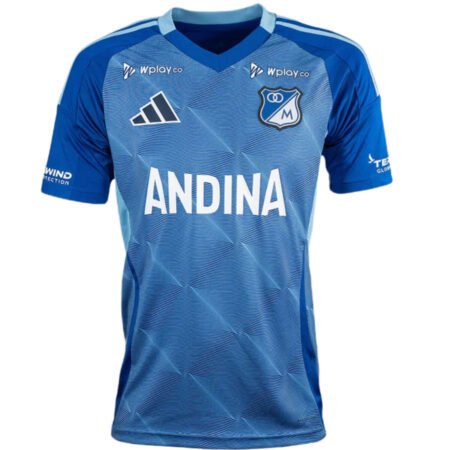 Camisa Millonarios Azul 2025/26 Home Masculina